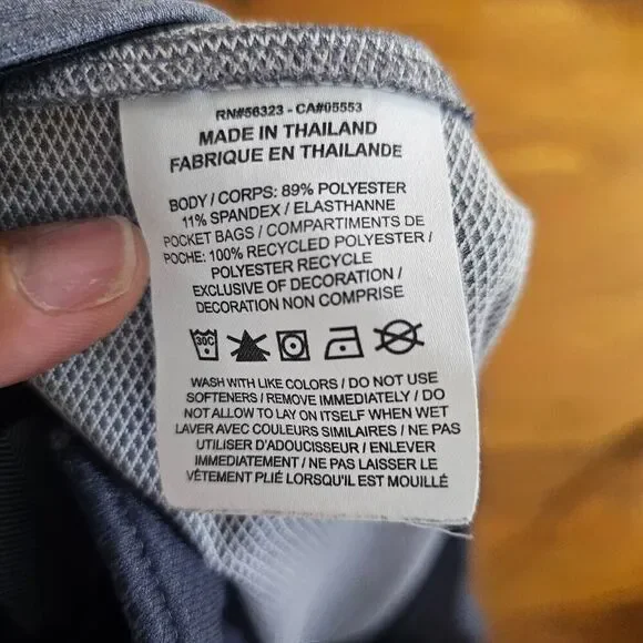 Nike Dri-Fit Men's Golf Shorts Standard Fit Size 42  Gray - Picture 6 of 7